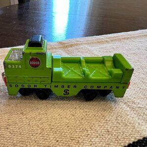 Thomas the Train Take N Play Sodor Supply Co. Timber Train Car 2009